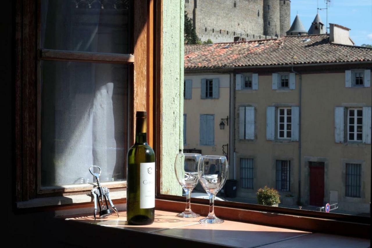 L'Or Vert, Castle View, Private Parking, Air Conditioner, Netflix, 160M From Medieval Town カルカソンヌ エクステリア 写真